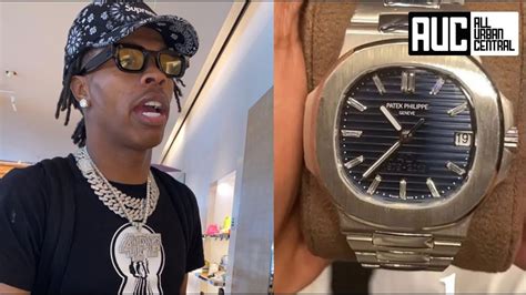 dababy fake watch|Jeweler Admits Selling Rapper Lil Baby Fake $400K Patek Philippe Watch .